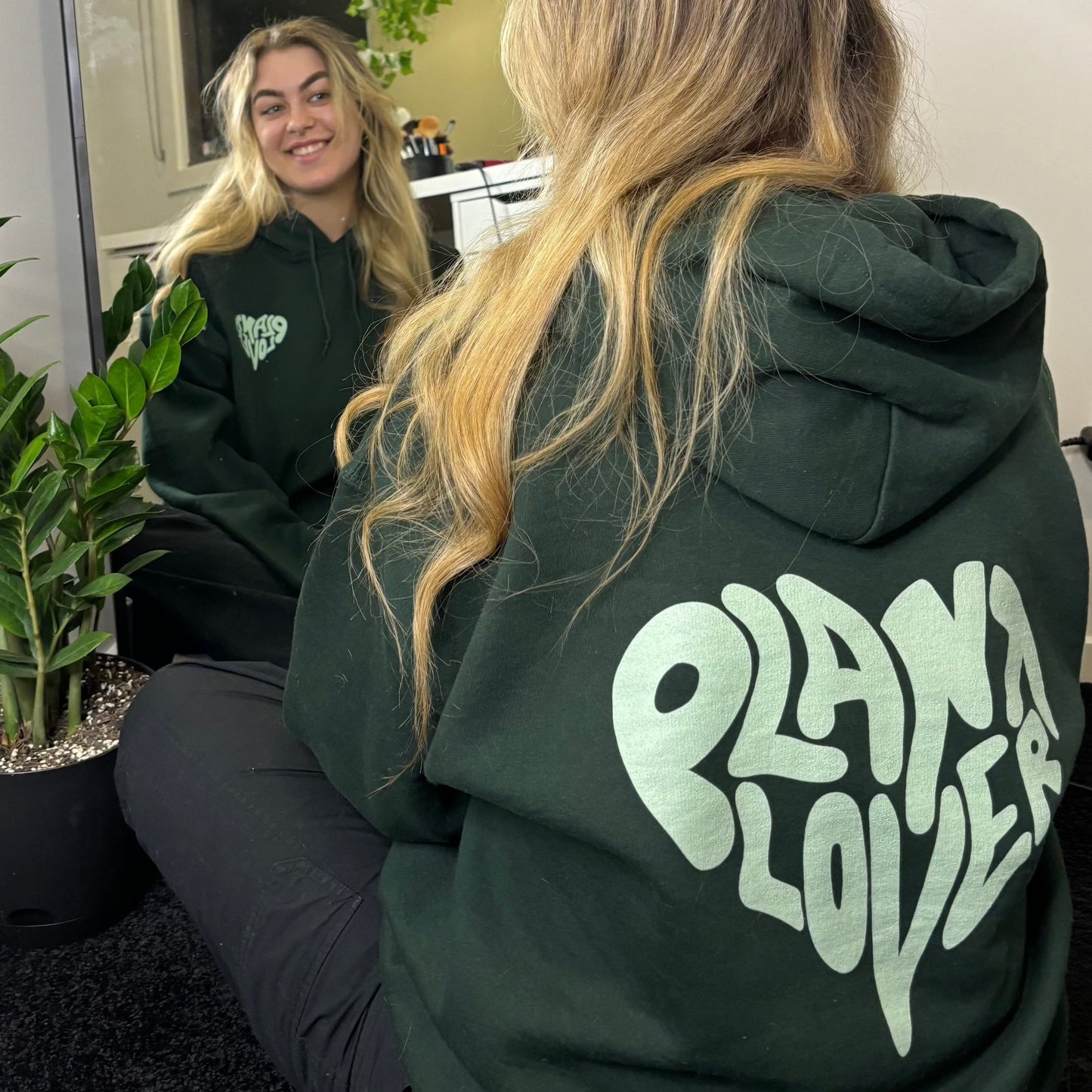 Green Plant Lover Hoodie